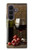 S1316 Grapes Bottle and Glass of Red Wine Case For Samsung Galaxy Z Fold 8 Ultra