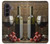 S1316 Grapes Bottle and Glass of Red Wine Case For Samsung Galaxy Z Fold 8 Ultra