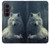 S1516 White Wolf Case For Samsung Galaxy Z Fold 8 Ultra