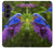 S1565 Bluebird of Happiness Blue Bird Case For Samsung Galaxy Z Fold 8 Ultra