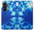 S1869 Tie Dye Blue Case For Samsung Galaxy Z Fold 8 Ultra