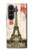 S2108 Eiffel Tower Paris Postcard Case For Samsung Galaxy Z Fold 8 Ultra