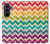 S2362 Rainbow Colorful Shavron Zig Zag Pattern Case For Samsung Galaxy Z Fold 8 Ultra