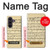 S2504 Vintage Music Sheet Case For Samsung Galaxy Z Fold 8 Ultra
