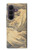 S2680 Japan Art Obi With Stylized Waves Case For Samsung Galaxy Z Fold 8 Ultra