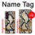 S2703 Snake Skin Texture Graphic Printed Case For Samsung Galaxy Z Fold 8 Ultra