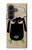 S2826 Cute Cartoon Unsleep Black Sheep Case For Samsung Galaxy Z Fold 8 Ultra