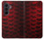 S2879 Red Arowana Fish Scale Case For Samsung Galaxy Z Fold 8 Ultra