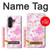 S3036 Pink Sweet Flower Flora Case For Samsung Galaxy Z Fold 8 Ultra