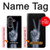 S3101 X-ray Peace Sign Fingers Case For Samsung Galaxy Z Fold 8 Ultra