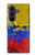 S3306 Colombia Flag Vintage Football Graphic Case For Samsung Galaxy Z Fold 8 Ultra