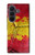 S3315 Spain Flag Vintage Football Graphic Case For Samsung Galaxy Z Fold 8 Ultra