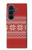S3384 Winter Seamless Knitting Pattern Case For Samsung Galaxy Z Fold 8 Ultra