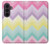 S3514 Rainbow Zigzag Case For Samsung Galaxy Z Fold 8 Ultra
