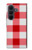 S3535 Red Gingham Case For Samsung Galaxy Z Fold 8 Ultra
