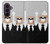 S3557 Bear in Black Suit Case For Samsung Galaxy Z Fold 8 Ultra