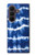 S3671 Blue Tie Dye Case For Samsung Galaxy Z Fold 8 Ultra