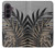 S3692 Gray Black Palm Leaves Case For Samsung Galaxy Z Fold 8 Ultra