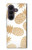 S3718 Seamless Pineapple Case For Samsung Galaxy Z Fold 8 Ultra
