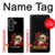 S3753 Dark Gothic Goth Skull Roses Case For Samsung Galaxy Z Fold 8 Ultra