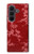 S3817 Red Floral Cherry blossom Pattern Case For Samsung Galaxy Z Fold 8 Ultra