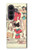 S3820 Vintage Cowgirl Fashion Paper Doll Case For Samsung Galaxy Z Fold 8 Ultra