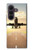 S3837 Airplane Take off Sunrise Case For Samsung Galaxy Z Fold 8 Ultra