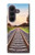 S3866 Railway Straight Train Track Case For Samsung Galaxy Z Fold 8 Ultra