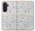 S3903 Travel Stamps Case For Samsung Galaxy Z Fold 8 Ultra