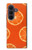 S3946 Seamless Orange Pattern Case For Samsung Galaxy Z Fold 8 Ultra