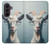 S3991 Goat Glasses Case For Samsung Galaxy Z Fold 8 Ultra