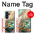 S3993 Green Marble Gold Veins Case For Samsung Galaxy Z Fold 8 Ultra