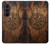 S4036 Viking Vegvisir Compass Wood Case For Samsung Galaxy Z Fold 8 Ultra