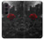 S4048 Red Rose Ruins Case For Samsung Galaxy Z Fold 8 Ultra