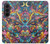 S4085 Cosmic Spaceship Psychedelic Art Case For Samsung Galaxy Z Fold 8 Ultra