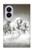 S0933 White Horses Case For Samsung Galaxy Z Fold 8