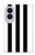 S2297 Black and White Vertical Stripes Case For Samsung Galaxy Z Fold 8