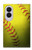 S3031 Yellow Softball Ball Case For Samsung Galaxy Z Fold 8