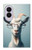 S3991 Goat Glasses Case For Samsung Galaxy Z Fold 8
