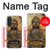 S0344 Buddha Rock Carving Case For Samsung Galaxy A27