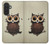 S0360 Coffee Owl Case For Samsung Galaxy A27
