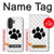 S2355 Paw Foot Print Case For Samsung Galaxy A27