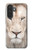 S2399 White Lion Face Case For Samsung Galaxy A27