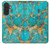 S2906 Aqua Turquoise Stone Case For Samsung Galaxy A27
