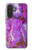S2907 Purple Turquoise Stone Case For Samsung Galaxy A27