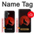 S2955 Wolf Howling Red Moon Case For Samsung Galaxy A27