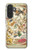 S3145 Antique Constellation Star Sky Map Case For Samsung Galaxy A27