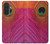 S3201 Pink Peacock Feather Case For Samsung Galaxy A27