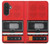 S3204 Red Cassette Recorder Graphic Case For Samsung Galaxy A27