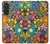 S3281 Colorful Hippie Flowers Pattern Case For Samsung Galaxy A27